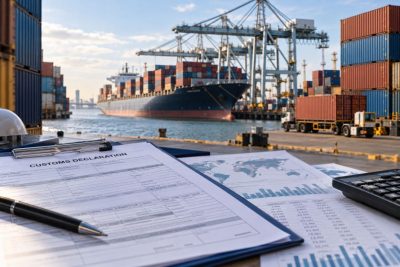 Customs Declaration at Container Port